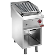 Grill pierre de lave- grille 2 faces - armoire GN1/1 - Diamond