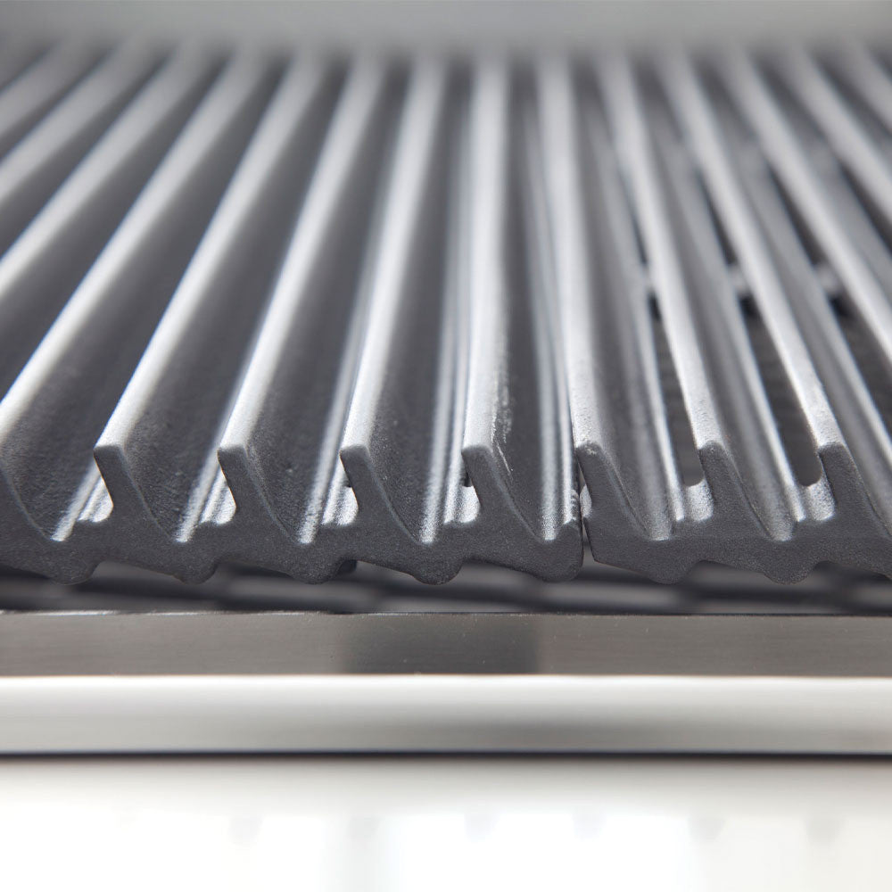 Grill pierre de lave 1 / 1 module grille en fonte - Diamond