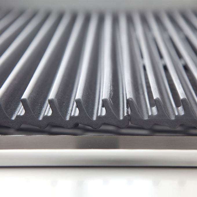 Grill pierre de lave 1 / 2 module grille en fonte - Diamond