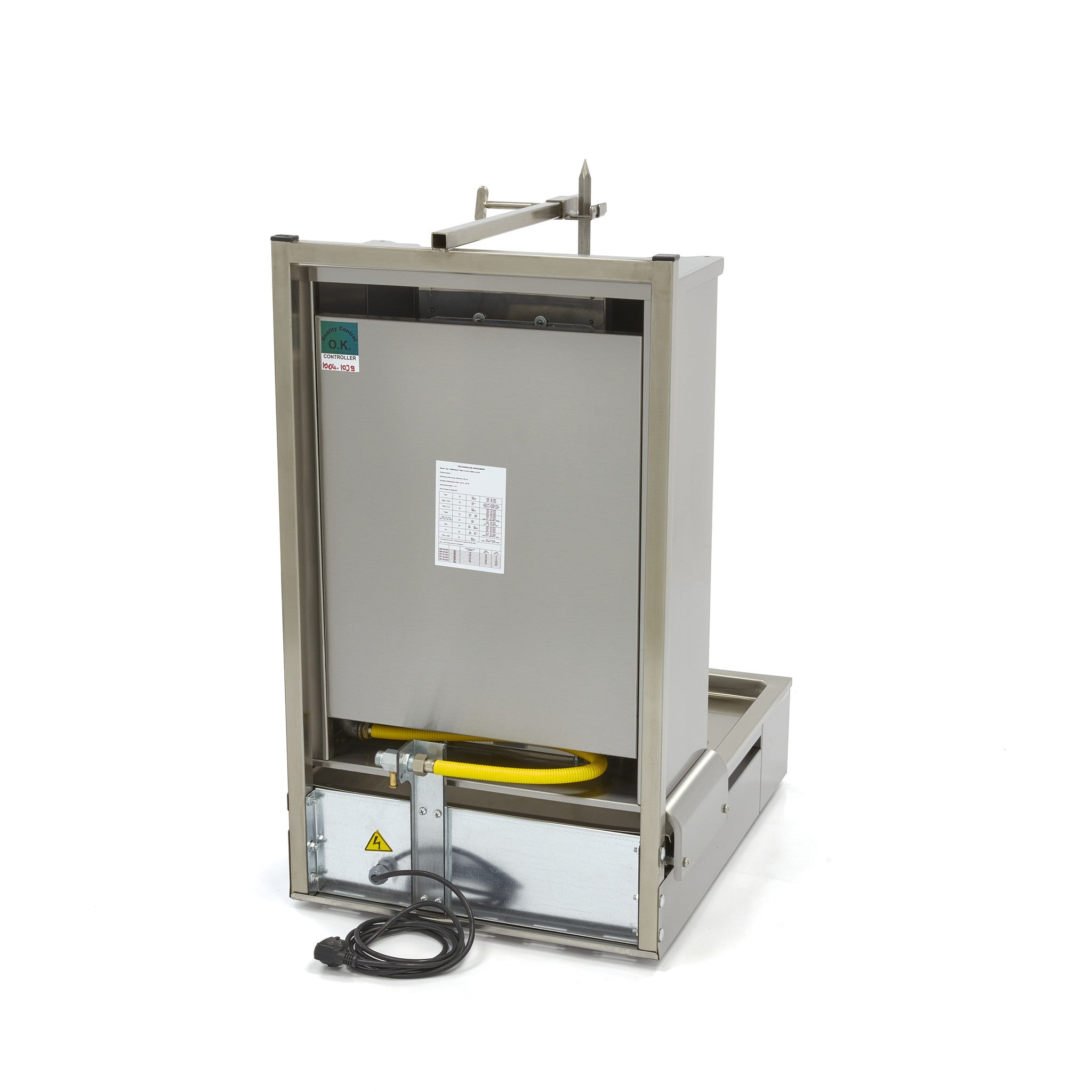 Broche à kebab - 3 brûleurs - 40 kg de viande - Gaz L. 570 mm 40 L 9.96 kW Maxima - vue 2 - Doner kebab pro CHR - Cuistéo