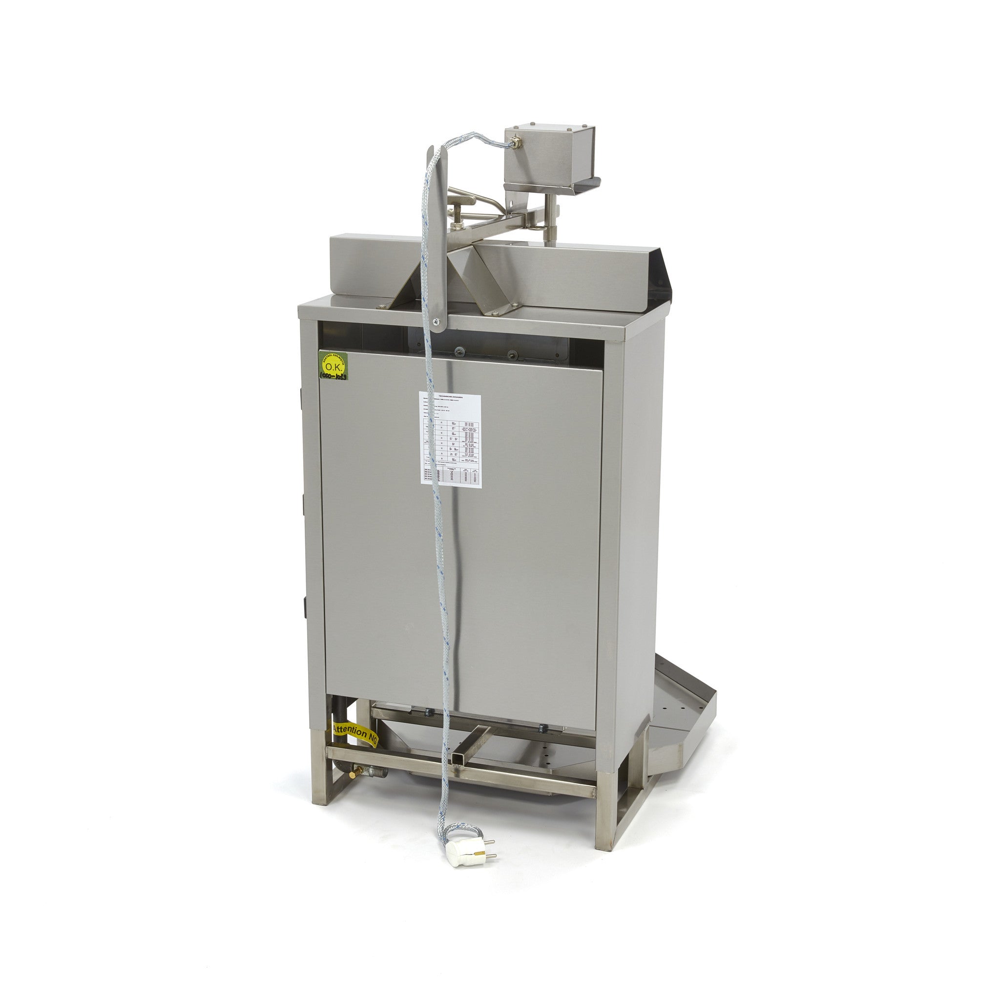 Machine à kebab - 3 brûleurs - 30kg de viande - Gaz L. 608 mm 30 L 9.96 kW Maxima - vue 3 - Doner kebab pro CHR - Cuistéo