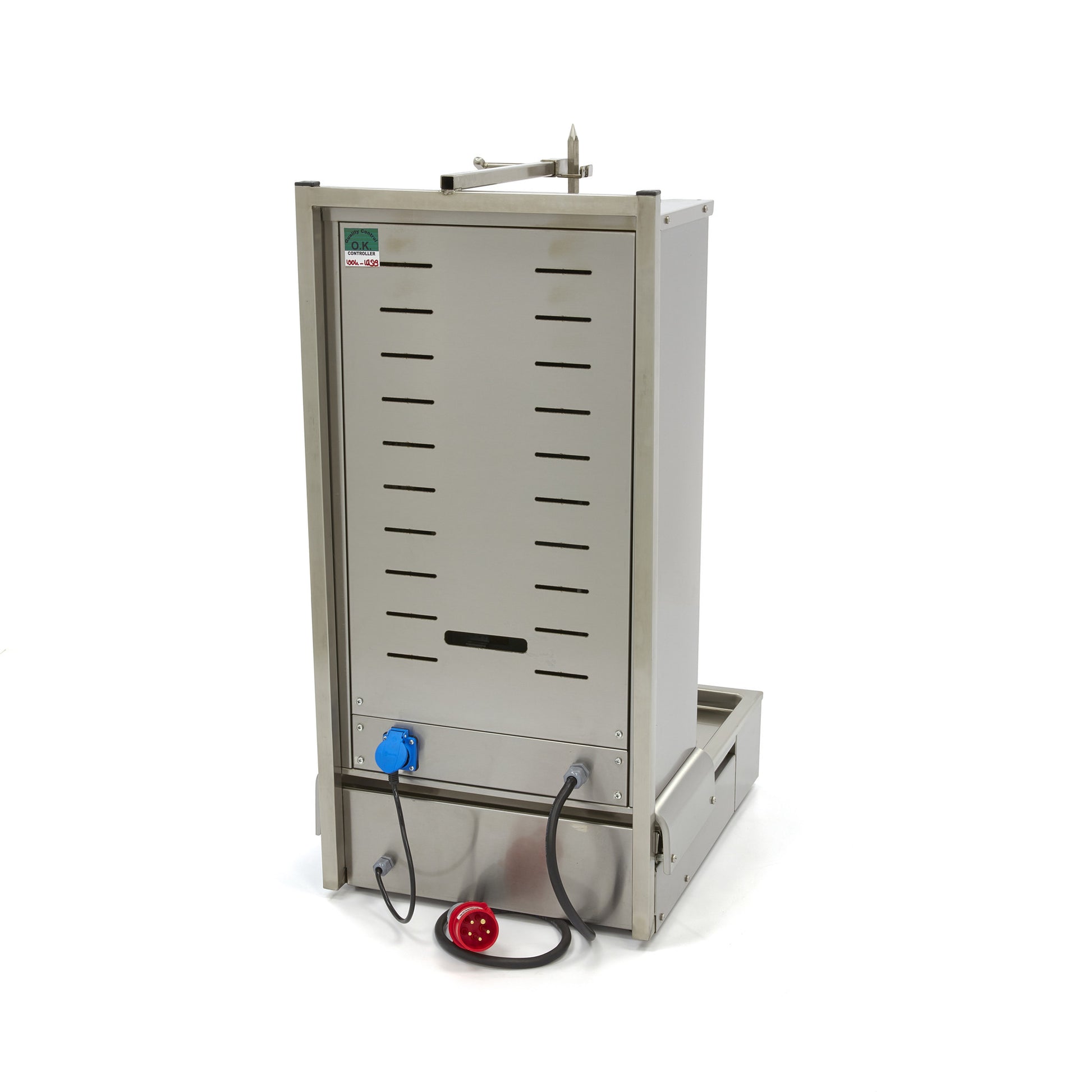 Machine à kebab - 4 brûleurs - 70 kg de viande - Électrique L. 73 mm 70 L 6000 W Maxima - vue 2 - Doner kebab pro CHR - Cuistéo