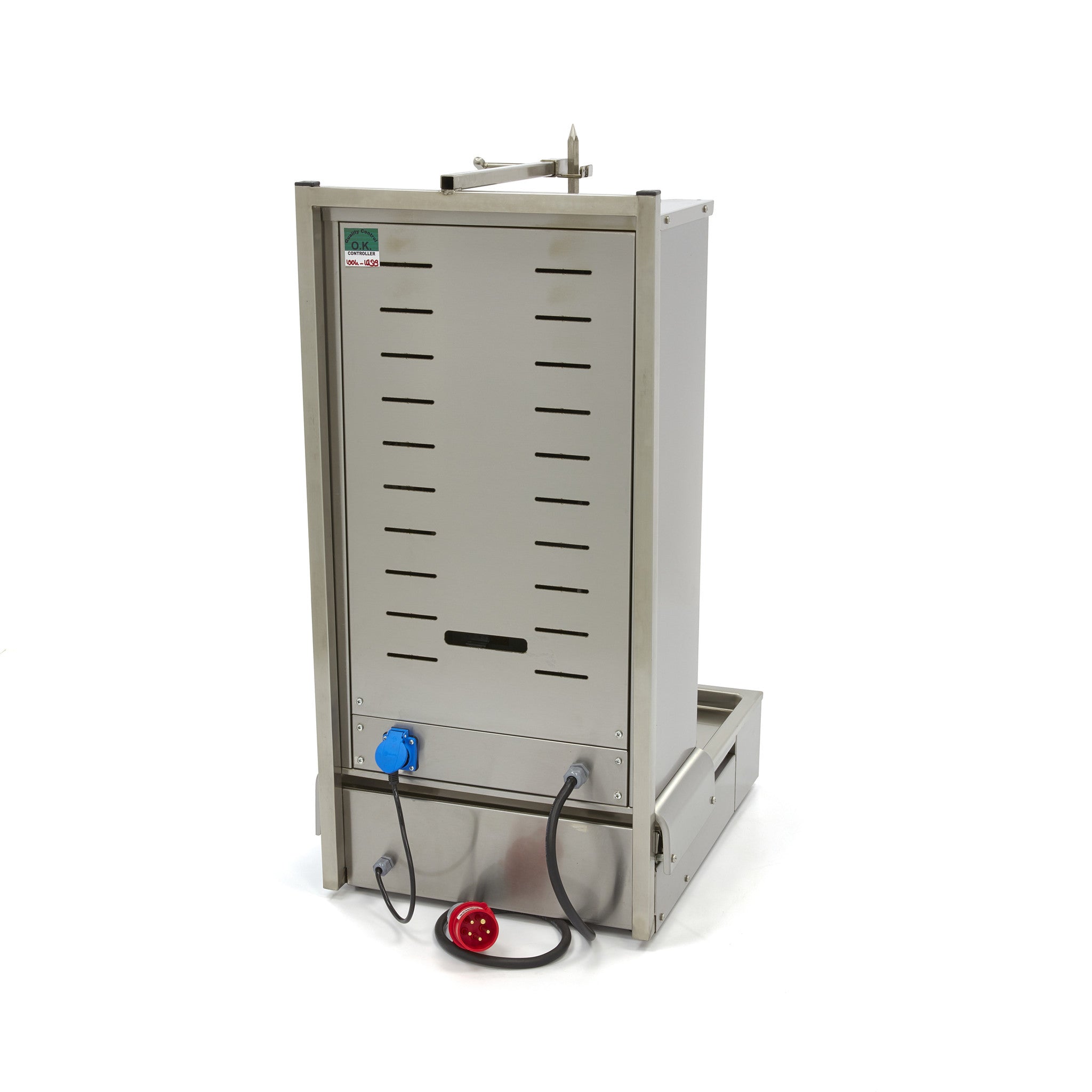 Machine à kebab - 4 brûleurs - 70 kg de viande - Électrique L. 73 mm 70 L 6000 W Maxima - vue 2 - Doner kebab pro CHR - Cuistéo