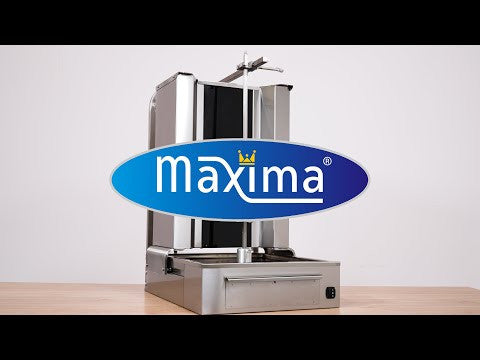 Machine à kebab - 4 brûleurs - 70 kg de viande - Électrique L. 73 mm 70 L 6000 W Maxima - vue 5 - Doner kebab pro CHR - Cuistéo