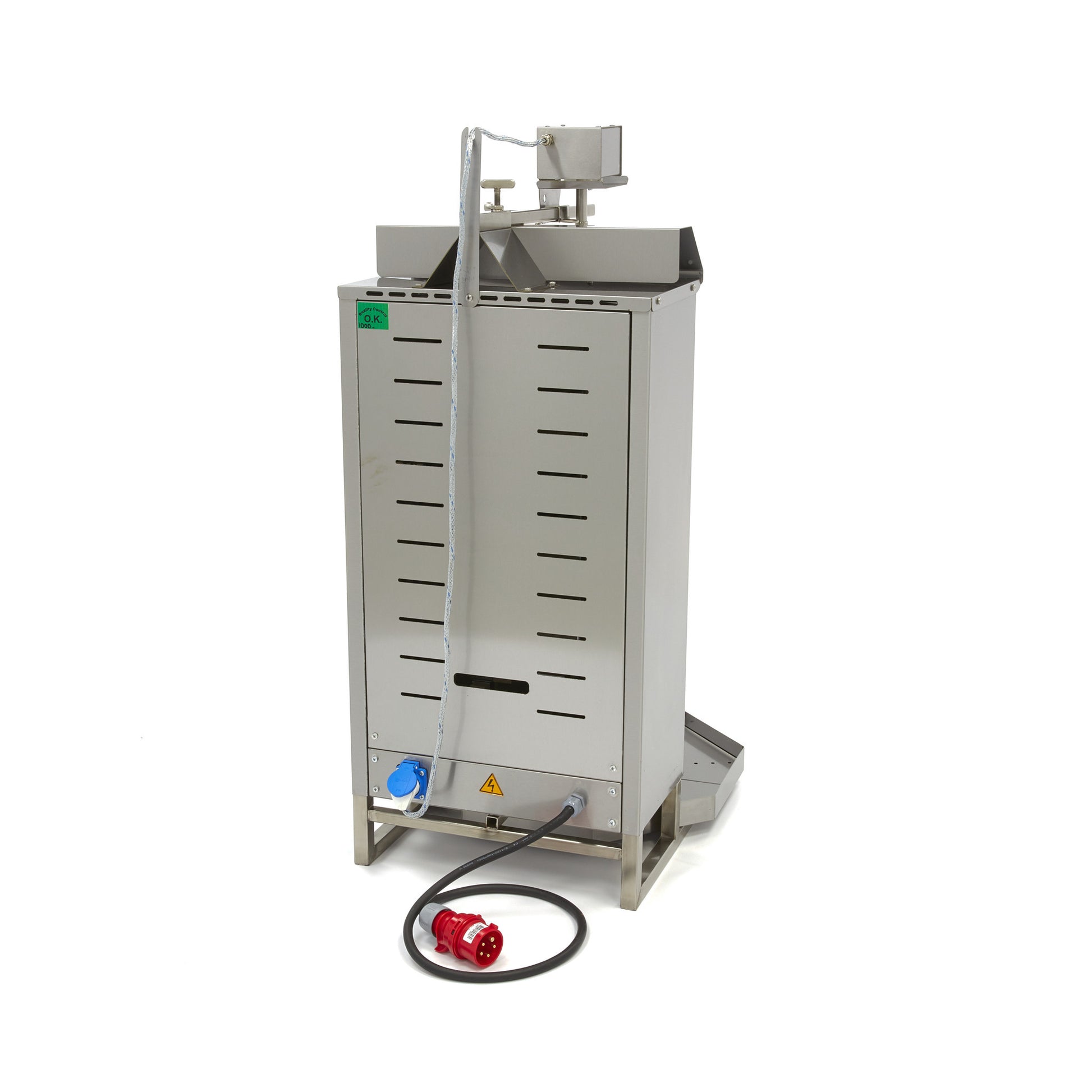 Machine à kebab - 4 brûleurs - 50 kg de viande - Électrique L. 77 mm 50 L 6000 W Maxima - vue 3 - Doner kebab pro CHR - Cuistéo