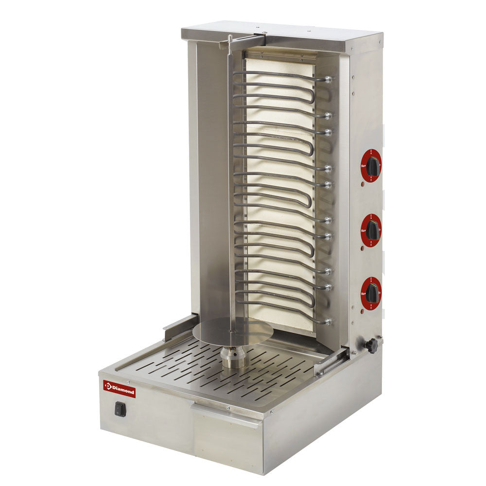 Grill électrique 55 kg Gyros - Diamond