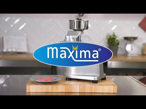 Presse à hamburger - Plaque de portionnement de 10 cm - Manuel Maxima - vue 5 - Presse à steak haché pro CHR - Cuistéo