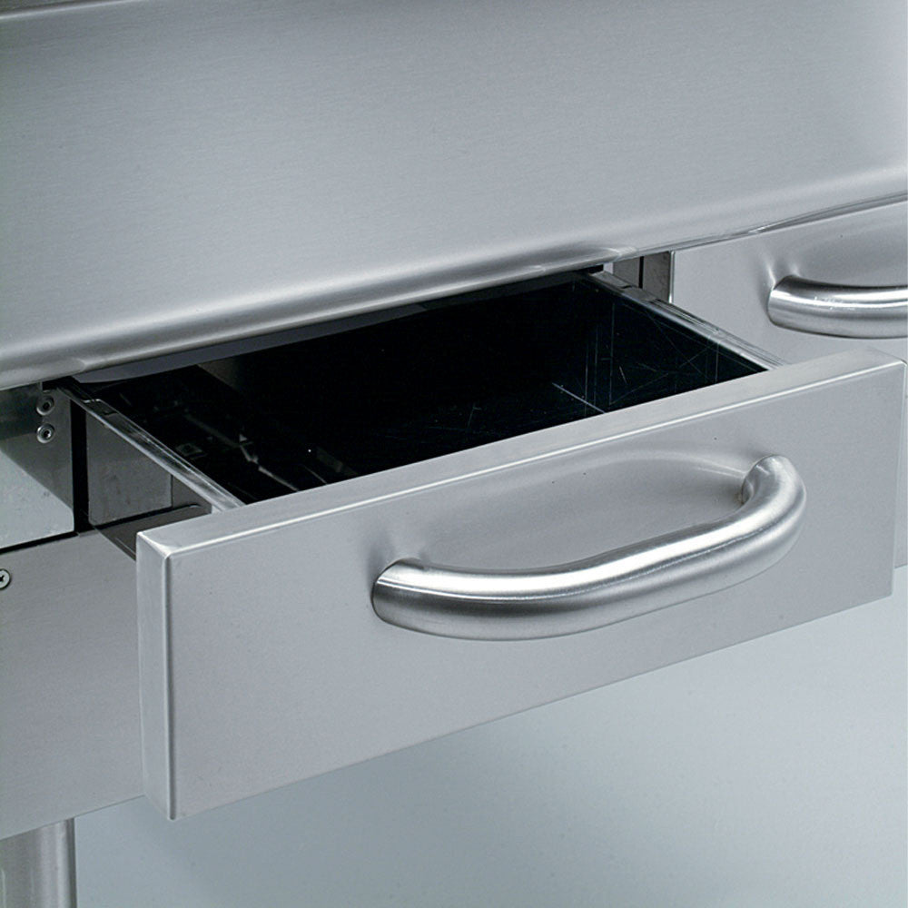 Grill vapeur avec grille fonte- piétement - Diamond