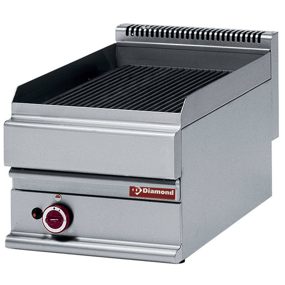 Grill vapeur à gaz avec grille en fonte - Diamond
