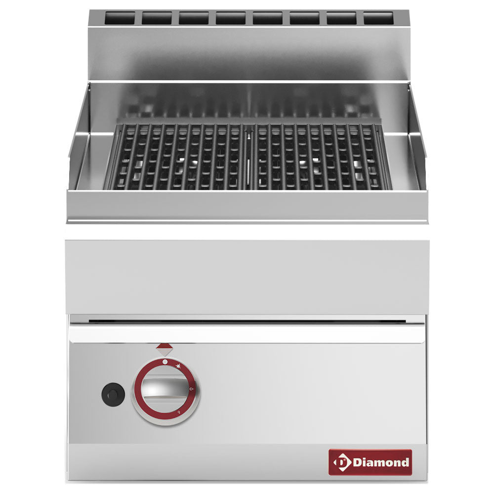 Grill vapeur gaz avec grille en fonte - Diamond