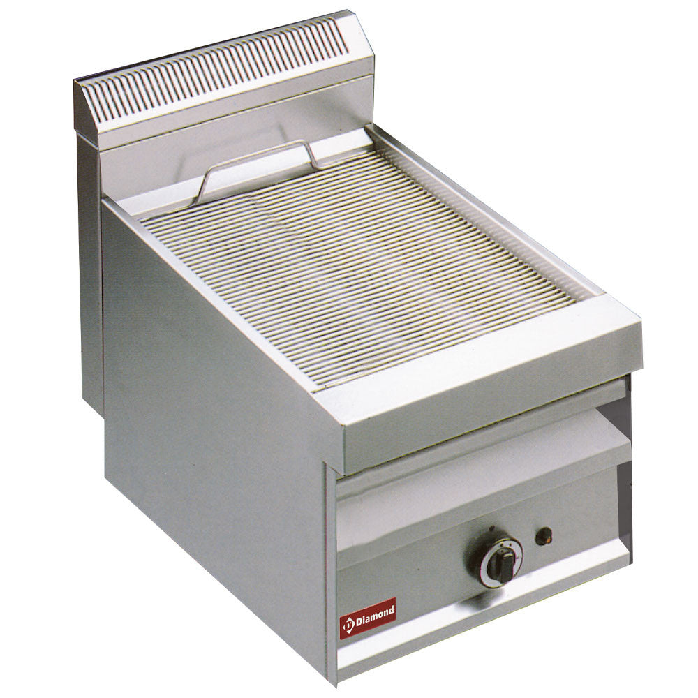 Grill vapeur à gaz avec grille forme -O- top- Diamond