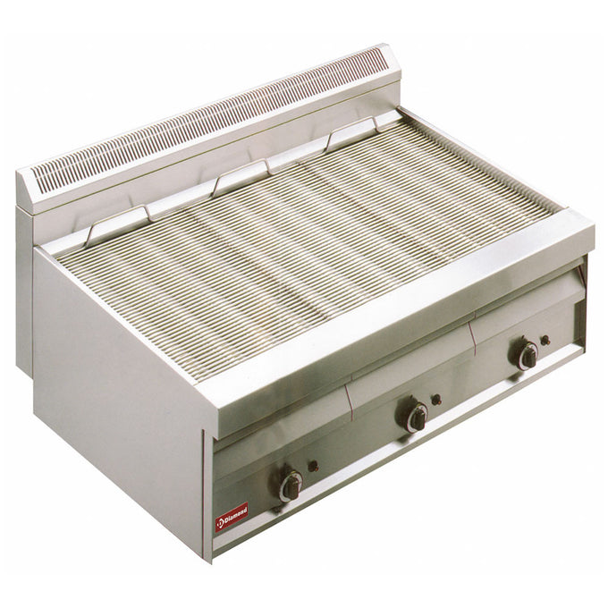 Grill vapeur gaz avec grille en -O- top- Diamond