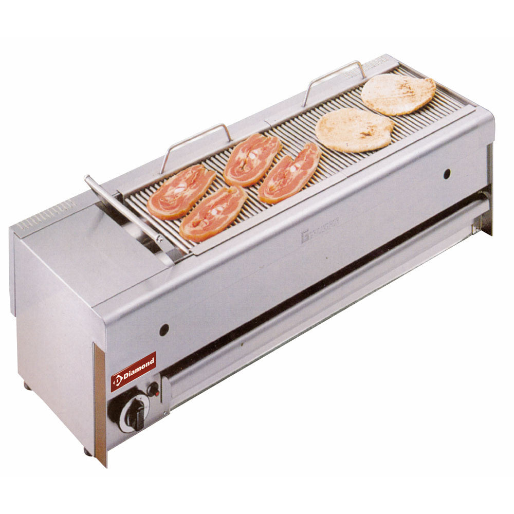 Grill vapeur de table à gaz - Diamond