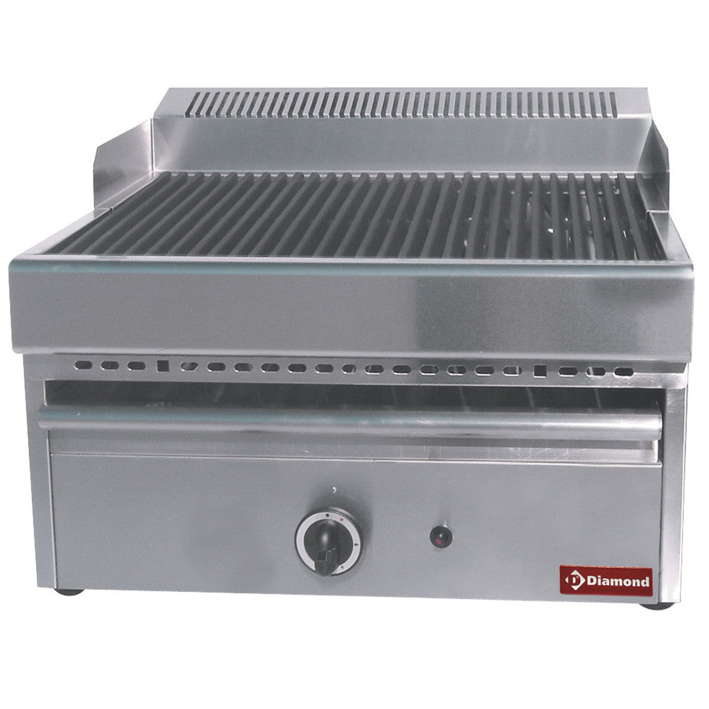 Grill- vapeur gaz avec grille en fonte - Diamond