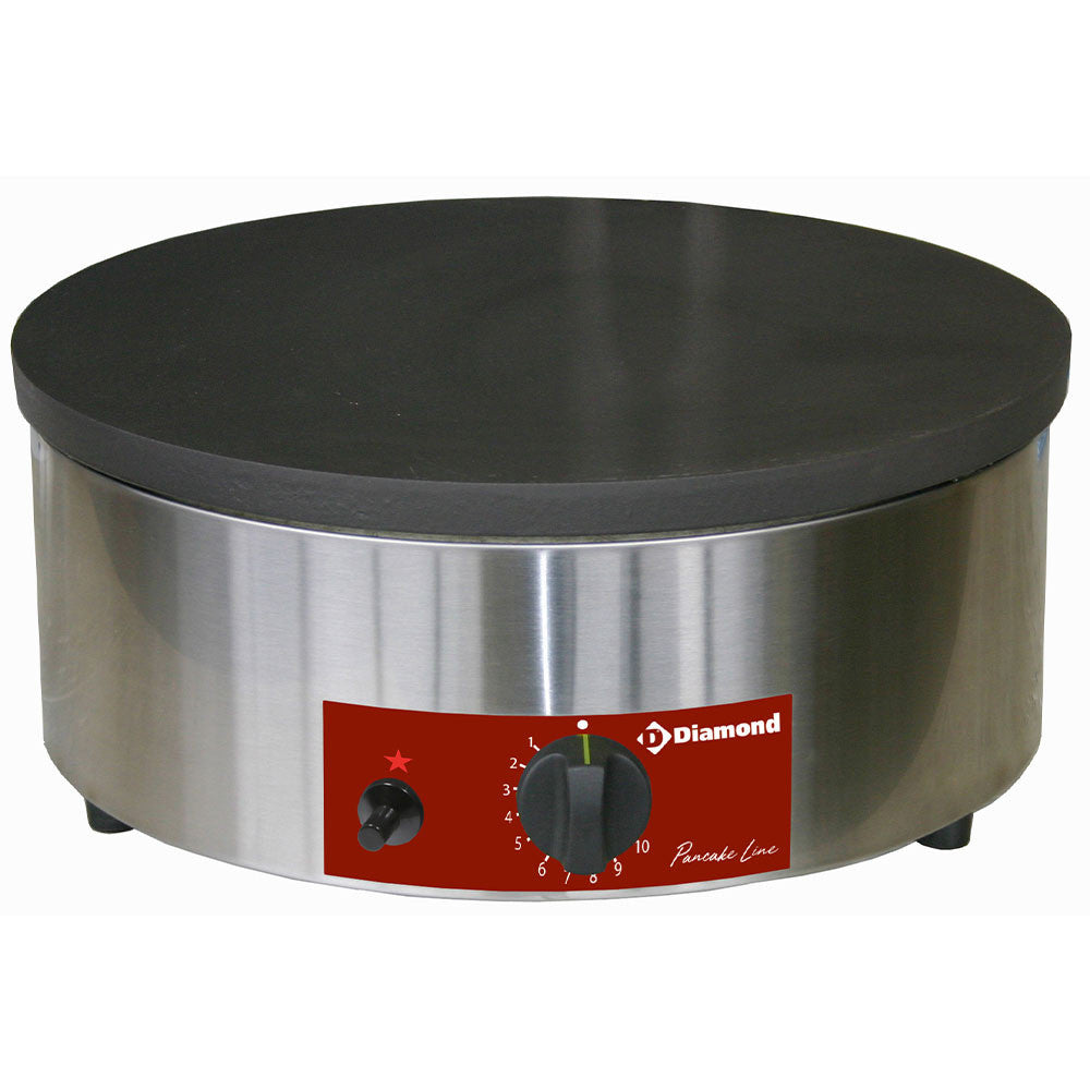 Crêpière haut rendement gaz Ø 400mm - Diamond
