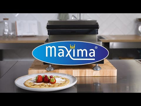 Crêpière simple - 21,5cm de diamètre 1750 W Maxima - vue 8 - Crêpière pro CHR - Cuistéo