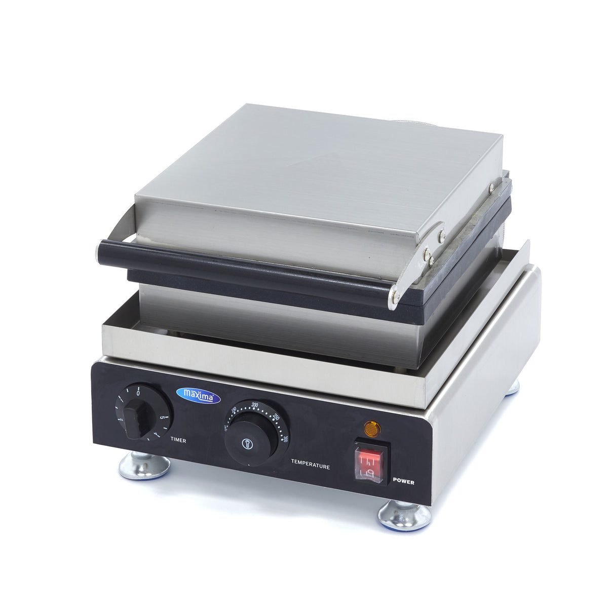 Machine à crepes - 4 pancakes - Ø10cm chacun 1750 W Maxima - vue 2 - Crêpière pro CHR - Cuistéo