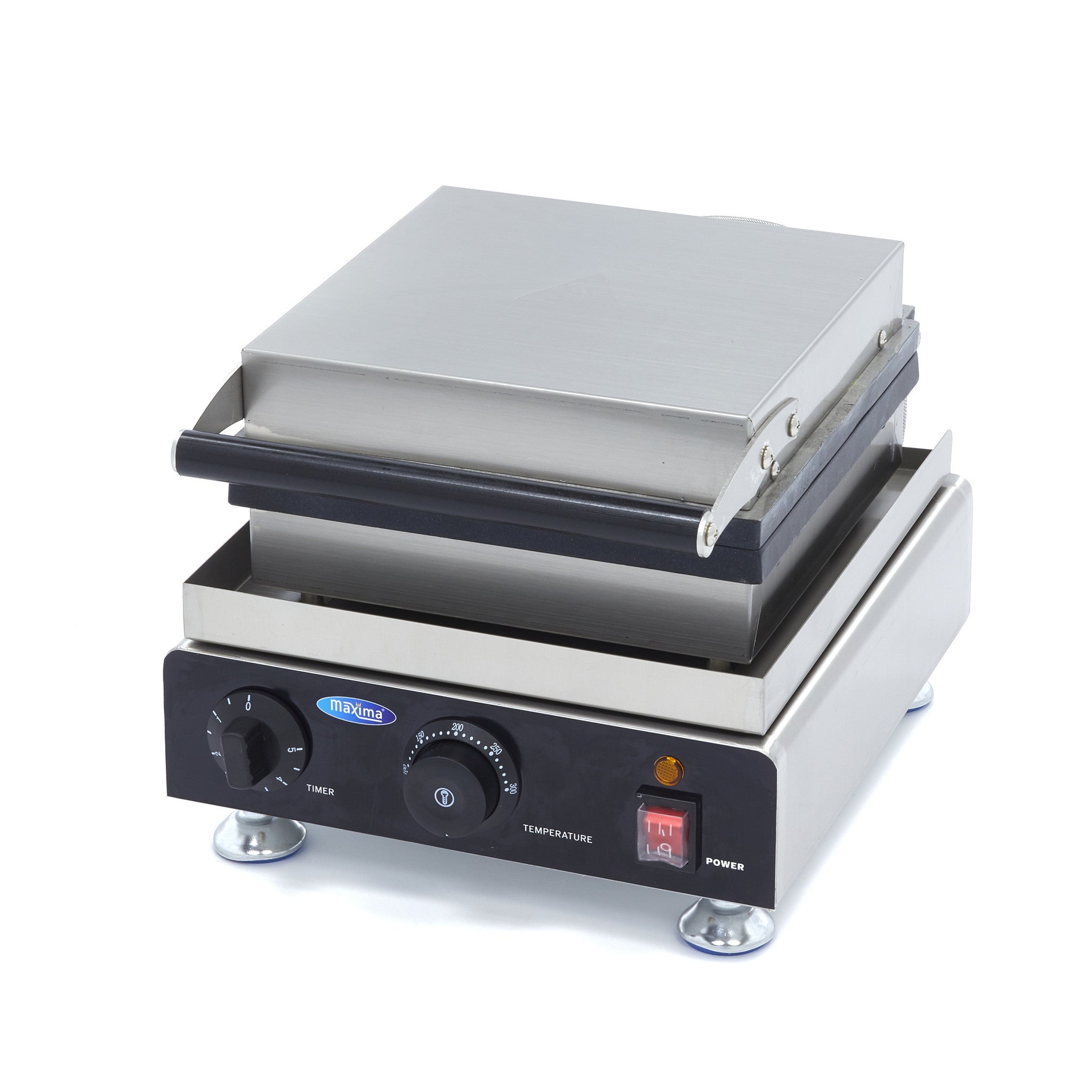 Machine à crepes - 4 pancakes - Ø10cm chacun 1750 W Maxima - vue 2 - Crêpière pro CHR - Cuistéo