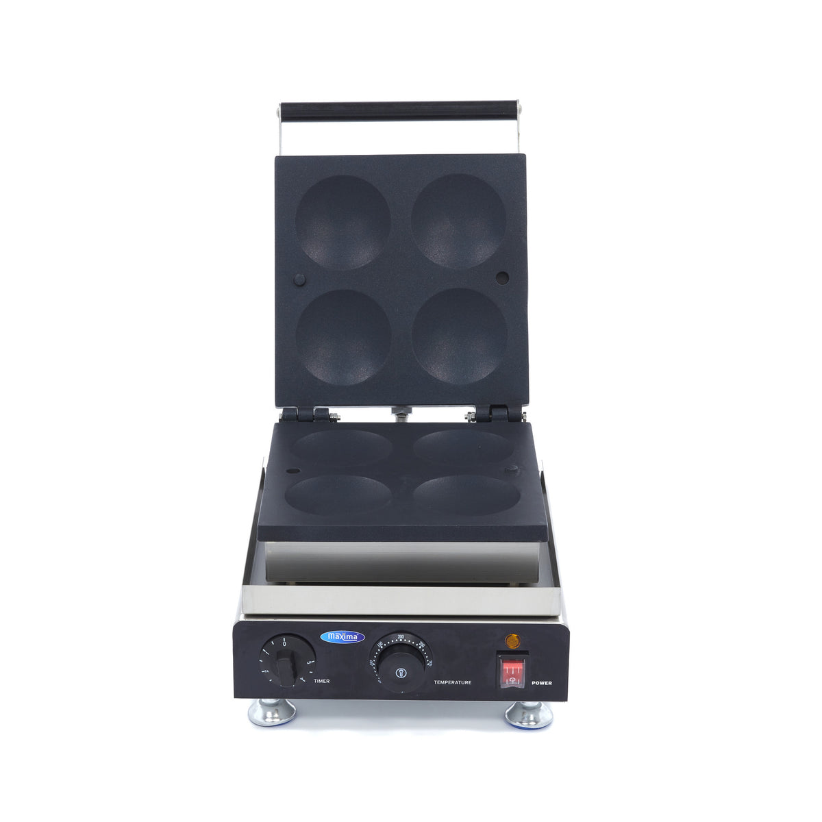 Machine à crepes - 4 pancakes - Ø10cm chacun 1750 W Maxima - vue 7 - Crêpière pro CHR - Cuistéo