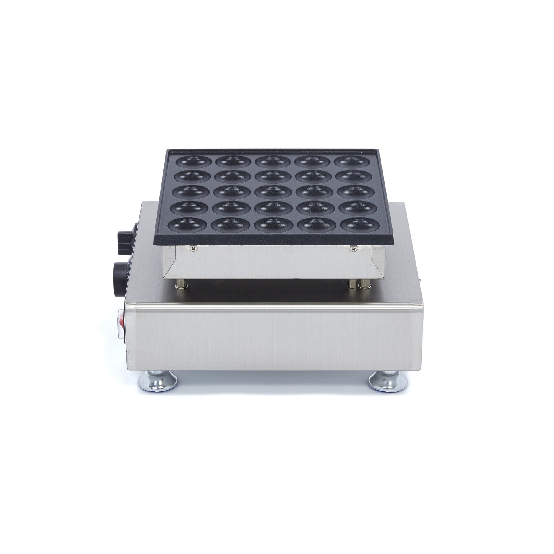 Mini appareil à pancakes - 25 pièces - Ø4,5cm chacun 25 L 900 W Maxima - vue 5 - Appareil à poffertjes pro CHR - Cuistéo
