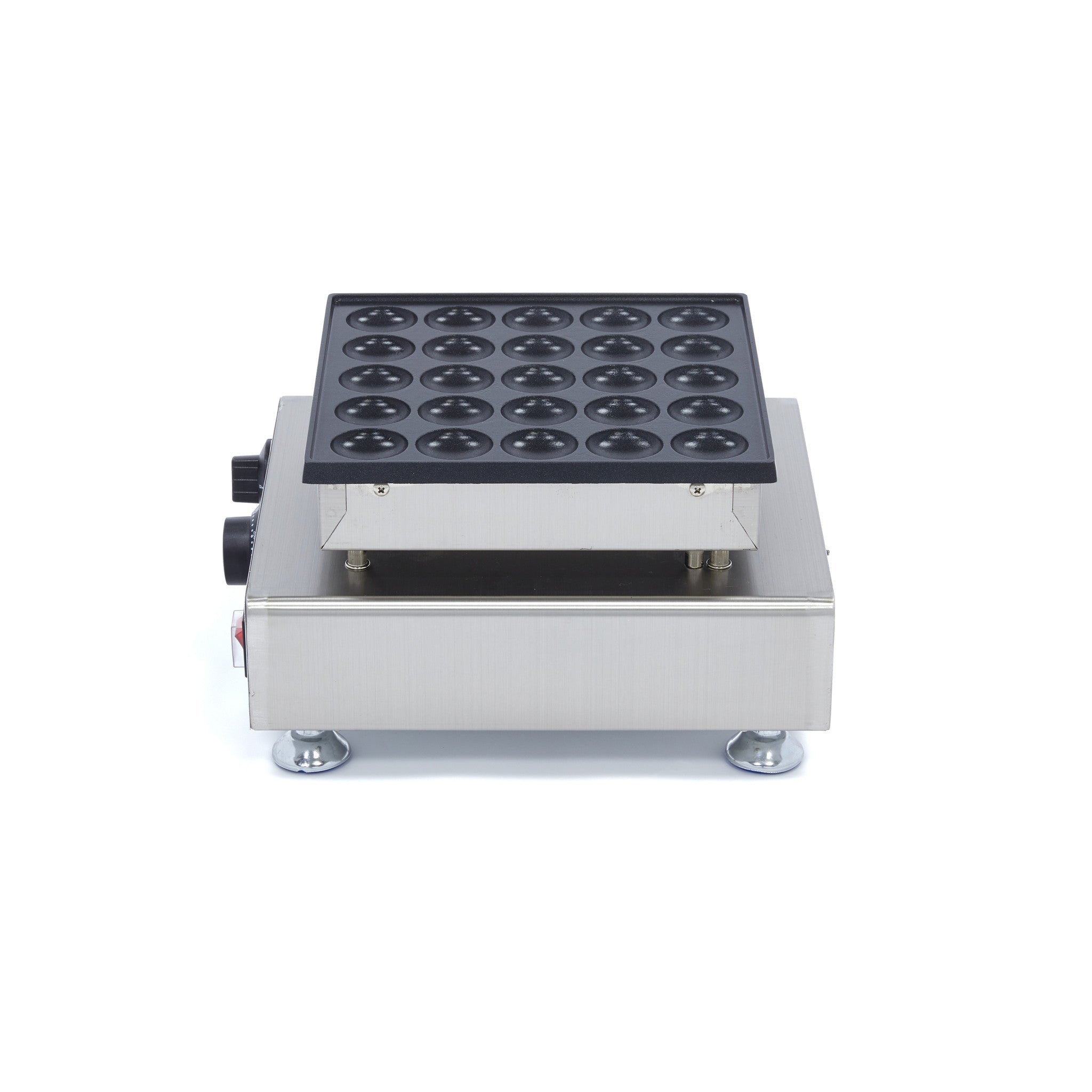 Mini appareil à pancakes - 25 pièces - Ø4,5cm chacun 25 L 900 W Maxima - vue 5 - Appareil à poffertjes pro CHR - Cuistéo