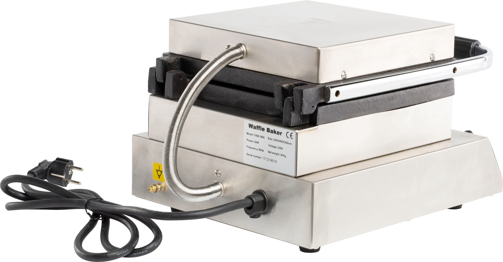 Machine a gaufre 300x450x250 mm 2 kW Combisteel - vue 6 - Gaufrier pro CHR - Cuistéo