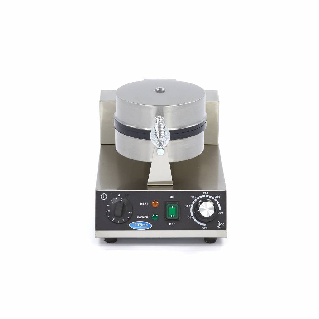 Gaufrier - 4 gaufres - Coeurs 1000 W Maxima - vue 2 - Gaufrier pro CHR - Cuistéo