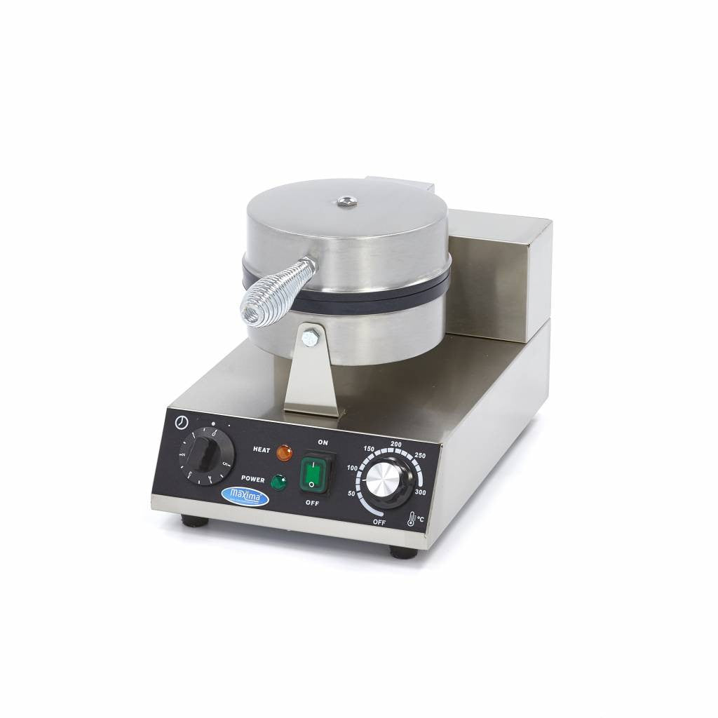 Gaufrier - 4 gaufres - Coeurs 1000 W Maxima - vue 3 - Gaufrier pro CHR - Cuistéo