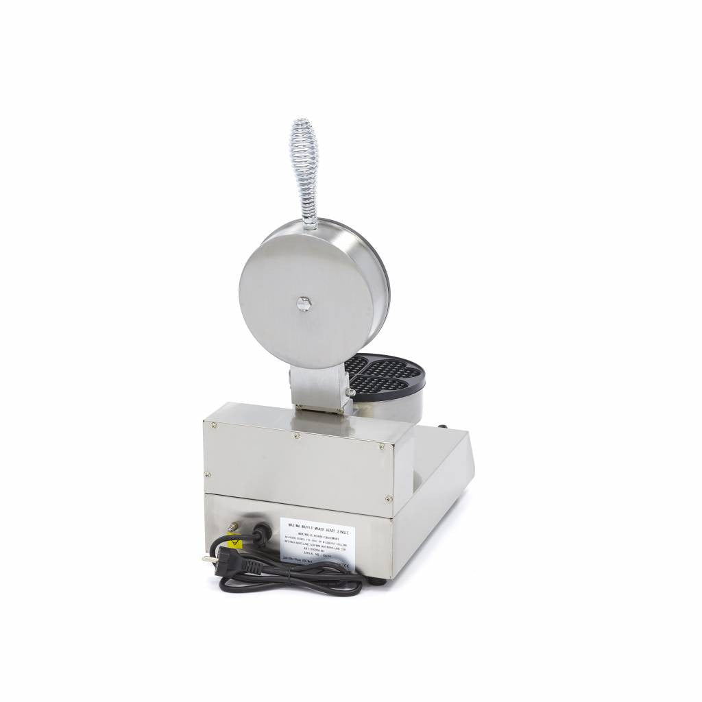 Gaufrier - 4 gaufres - Coeurs 1000 W Maxima - vue 4 - Gaufrier pro CHR - Cuistéo