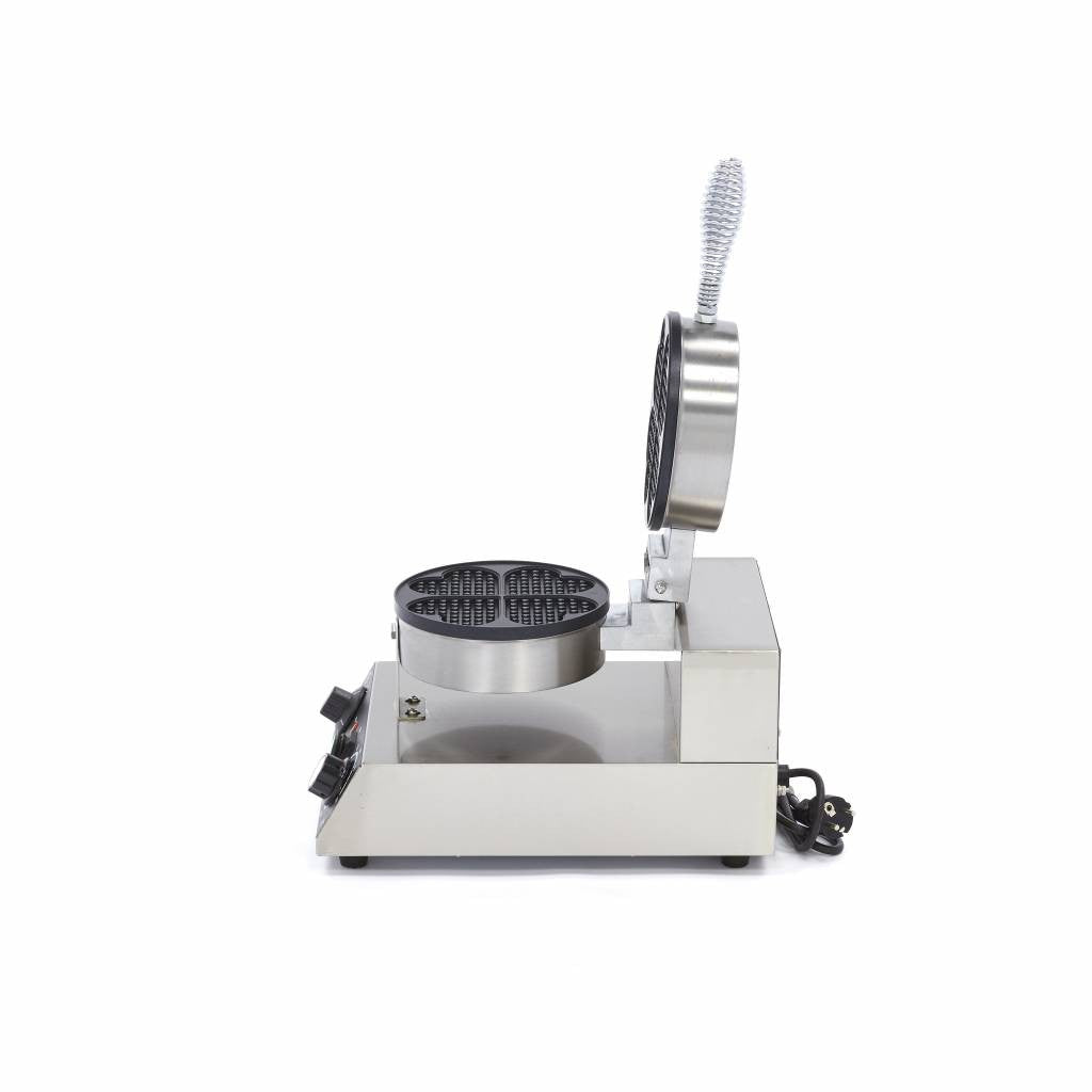 Gaufrier - 4 gaufres - Coeurs 1000 W Maxima - vue 5 - Gaufrier pro CHR - Cuistéo