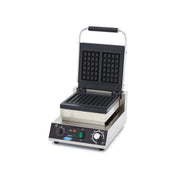 Gaufrier professionnel - 2 gaufres - Belge - Thermostat réglable 1500 W Maxima - Gaufrier professionnel CHR - matériel cuisine pro - Cuistéo
