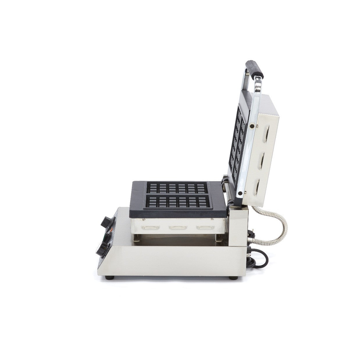 Gaufrier professionnel - 2 gaufres - Belge - Thermostat réglable 1500 W Maxima - vue 3 - Gaufrier pro CHR - Cuistéo