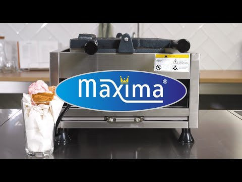 Gaufrier - 5 formes de Taiyaki / poisson - Rotative - Numérique 3200 W Maxima - vue 9 - Gaufrier pro CHR - Cuistéo