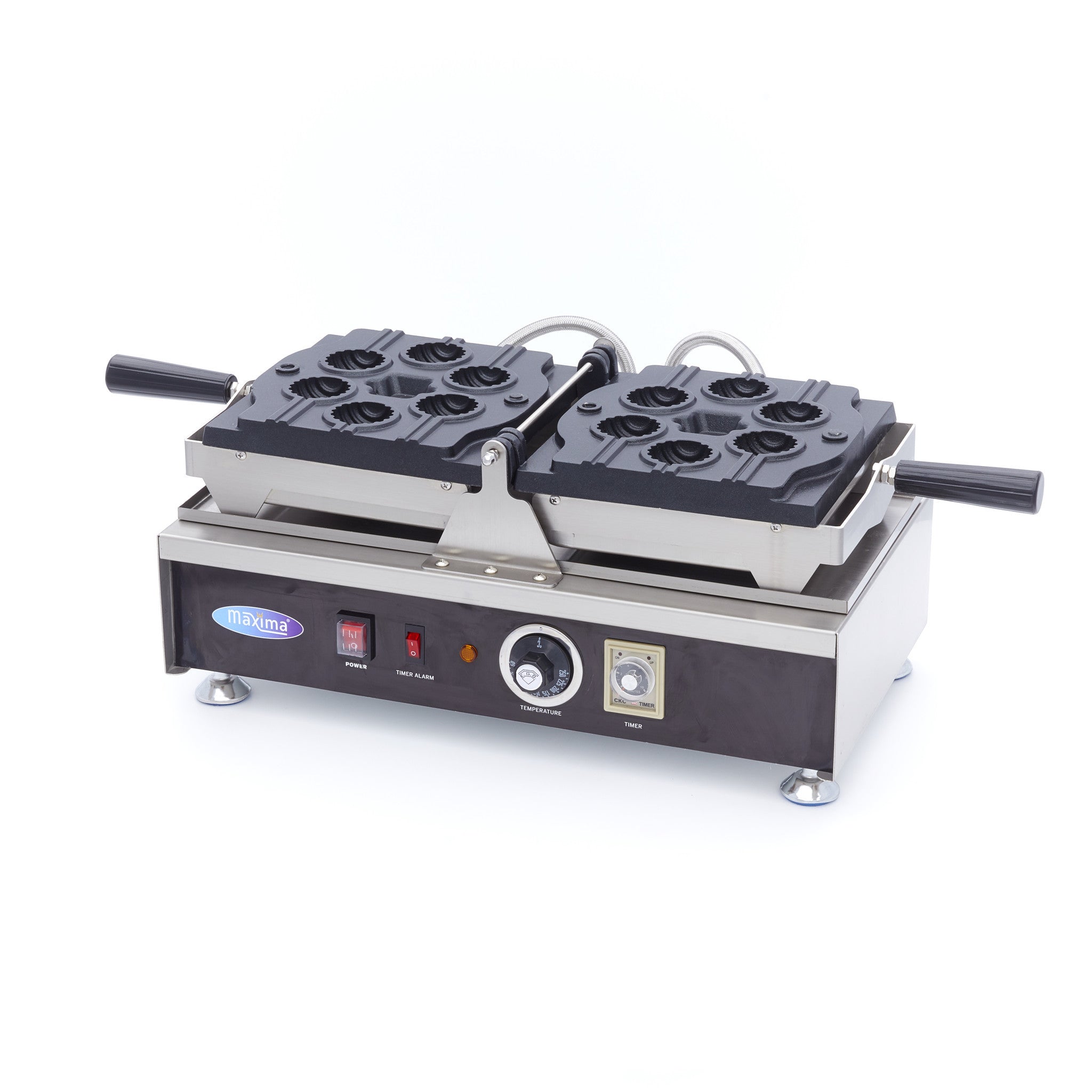 Gaufrier pour 6 cake pops 1200 W Maxima - Gaufrier professionnel CHR - matériel cuisine pro - Cuistéo