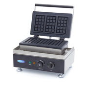 Gaufrier professionnel - 3 gaufres - Belge - Thermostat réglable 1750 W Maxima - Gaufrier professionnel CHR - matériel cuisine pro - Cuistéo