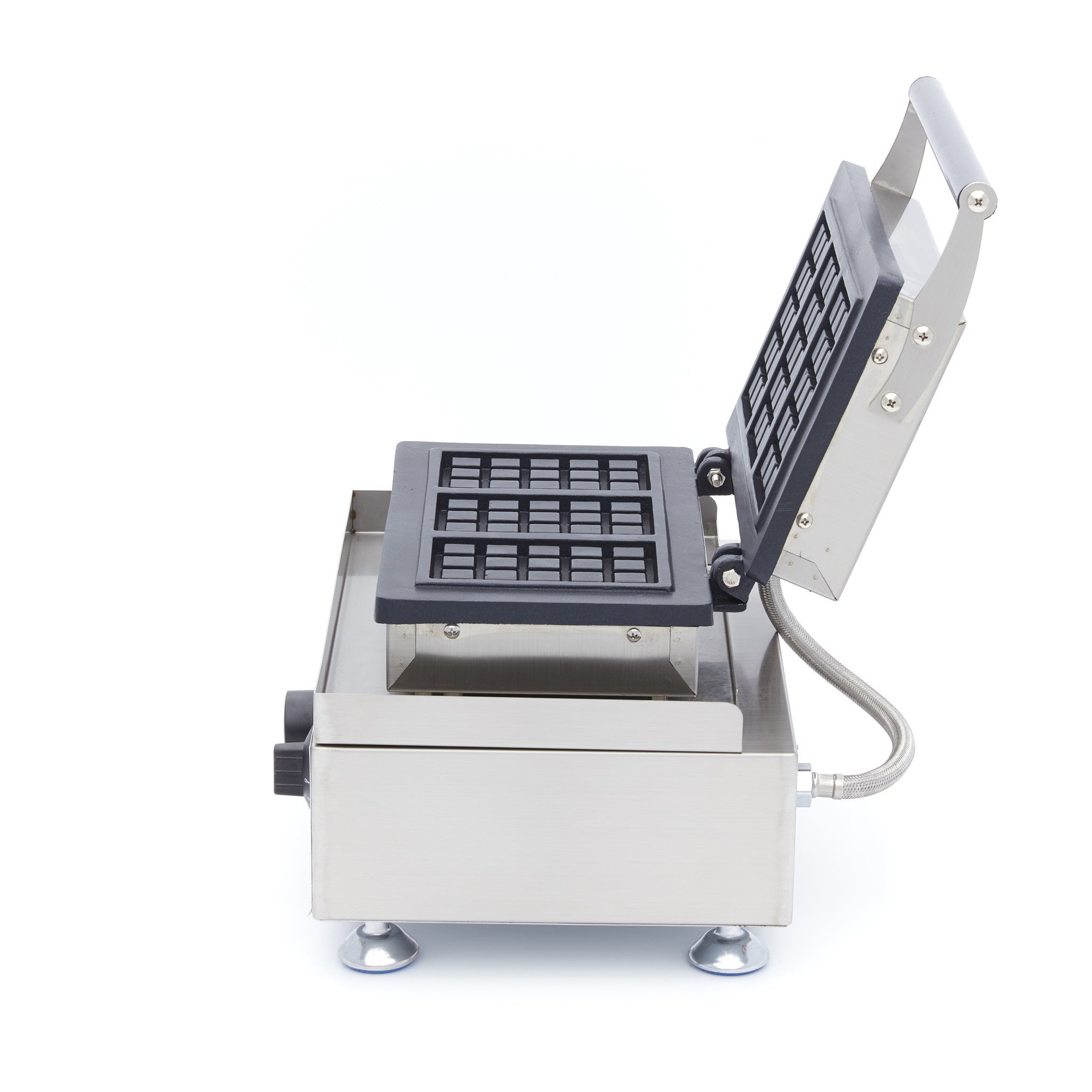 Gaufrier professionnel - 3 gaufres - Belge - Thermostat réglable 1750 W Maxima - vue 6 - Gaufrier pro CHR - Cuistéo
