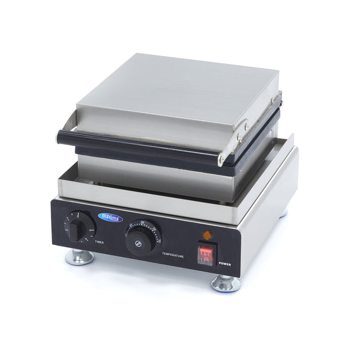 Gaufrier - 4 gaufres - Petits carrés 1750 W Maxima - vue 2 - Gaufrier pro CHR - Cuistéo