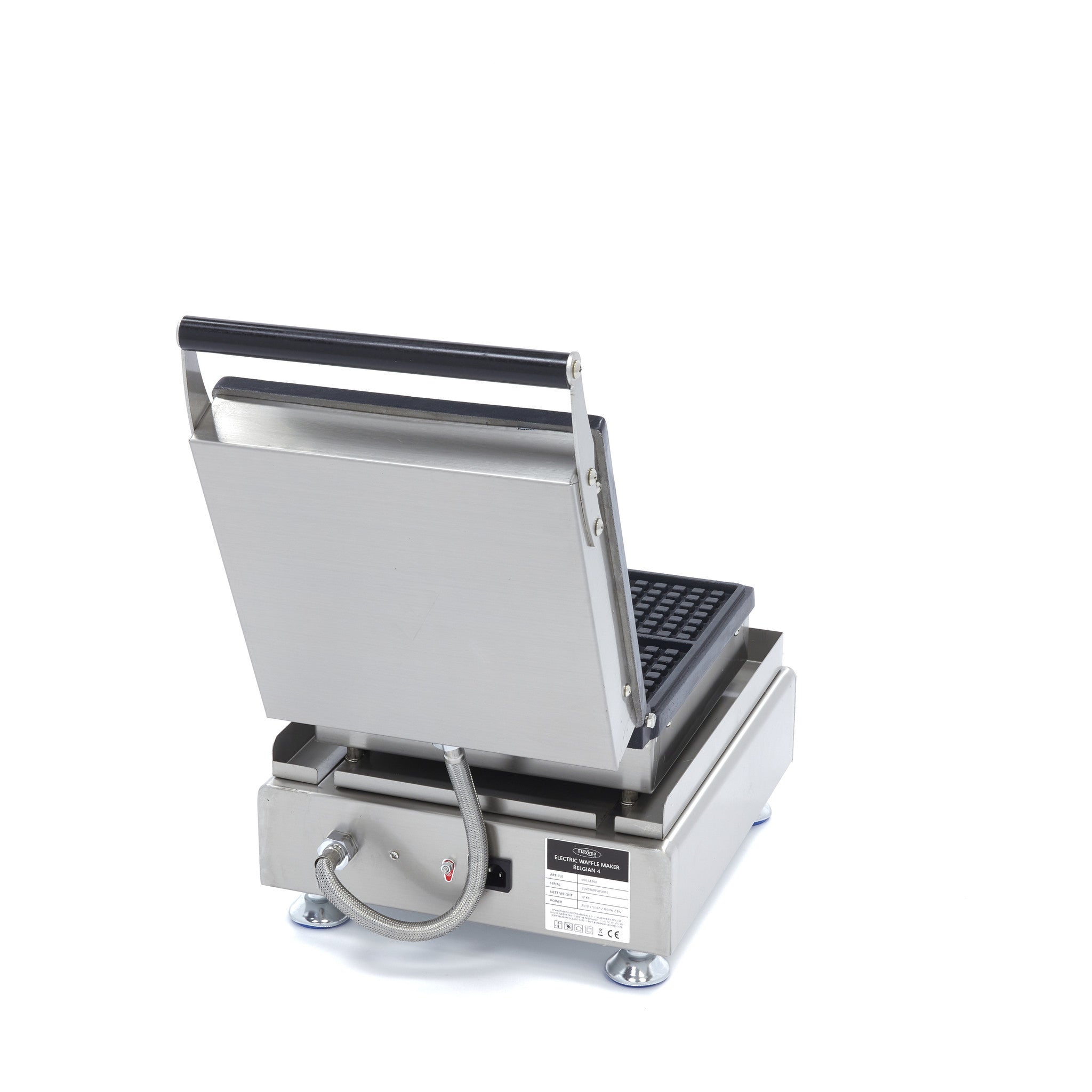 Gaufrier - 4 gaufres - Petits carrés 1750 W Maxima - vue 5 - Gaufrier pro CHR - Cuistéo