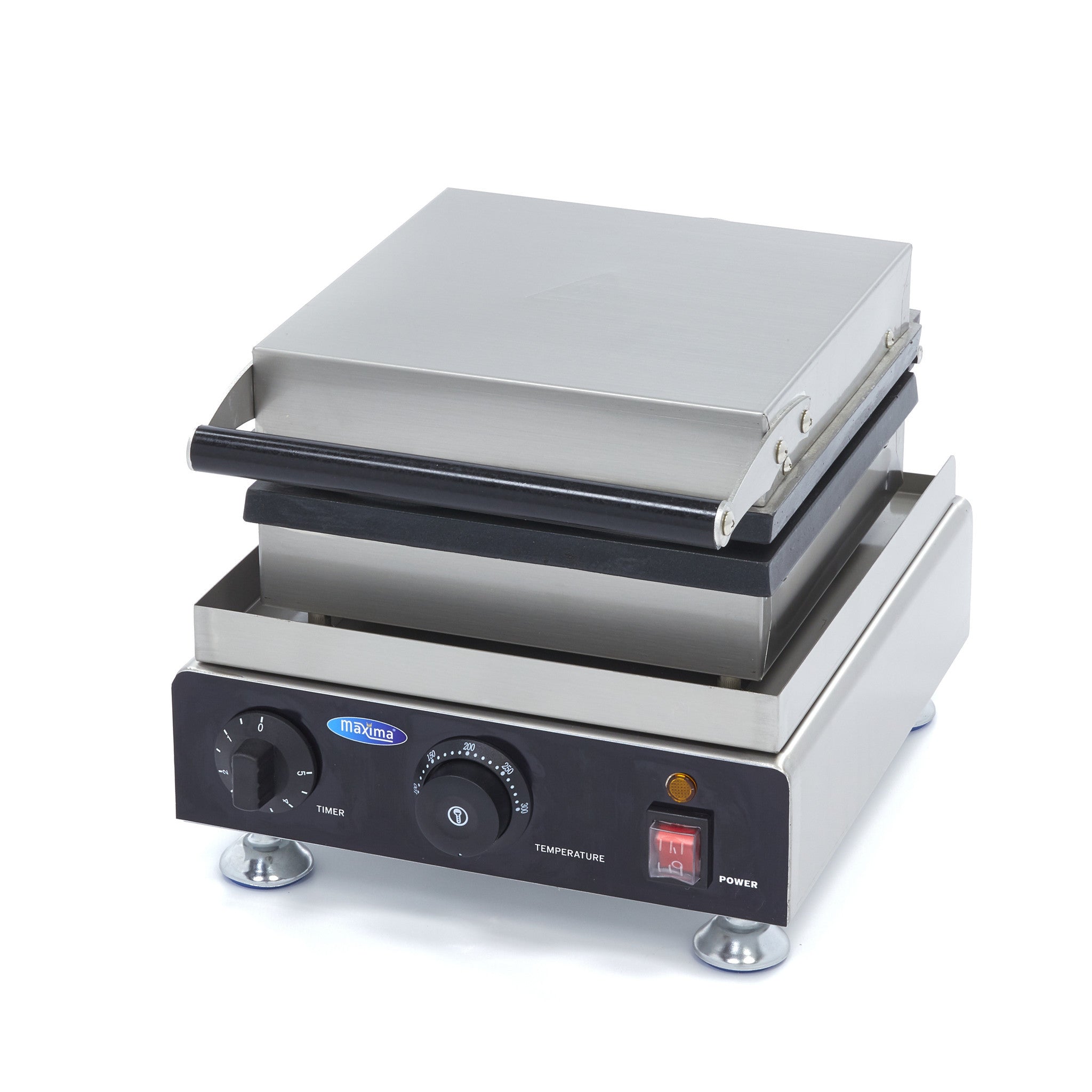 Gaufrier - 4 gaufres - Mini ronds 1750 W Maxima - vue 2 - Gaufrier pro CHR - Cuistéo