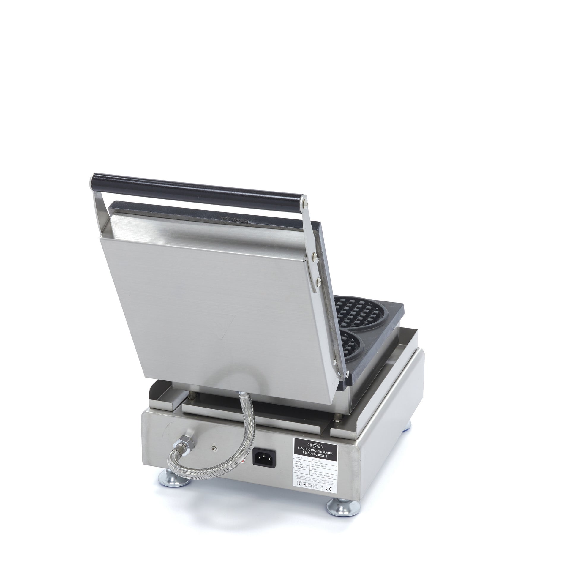 Gaufrier - 4 gaufres - Mini ronds 1750 W Maxima - vue 5 - Gaufrier pro CHR - Cuistéo