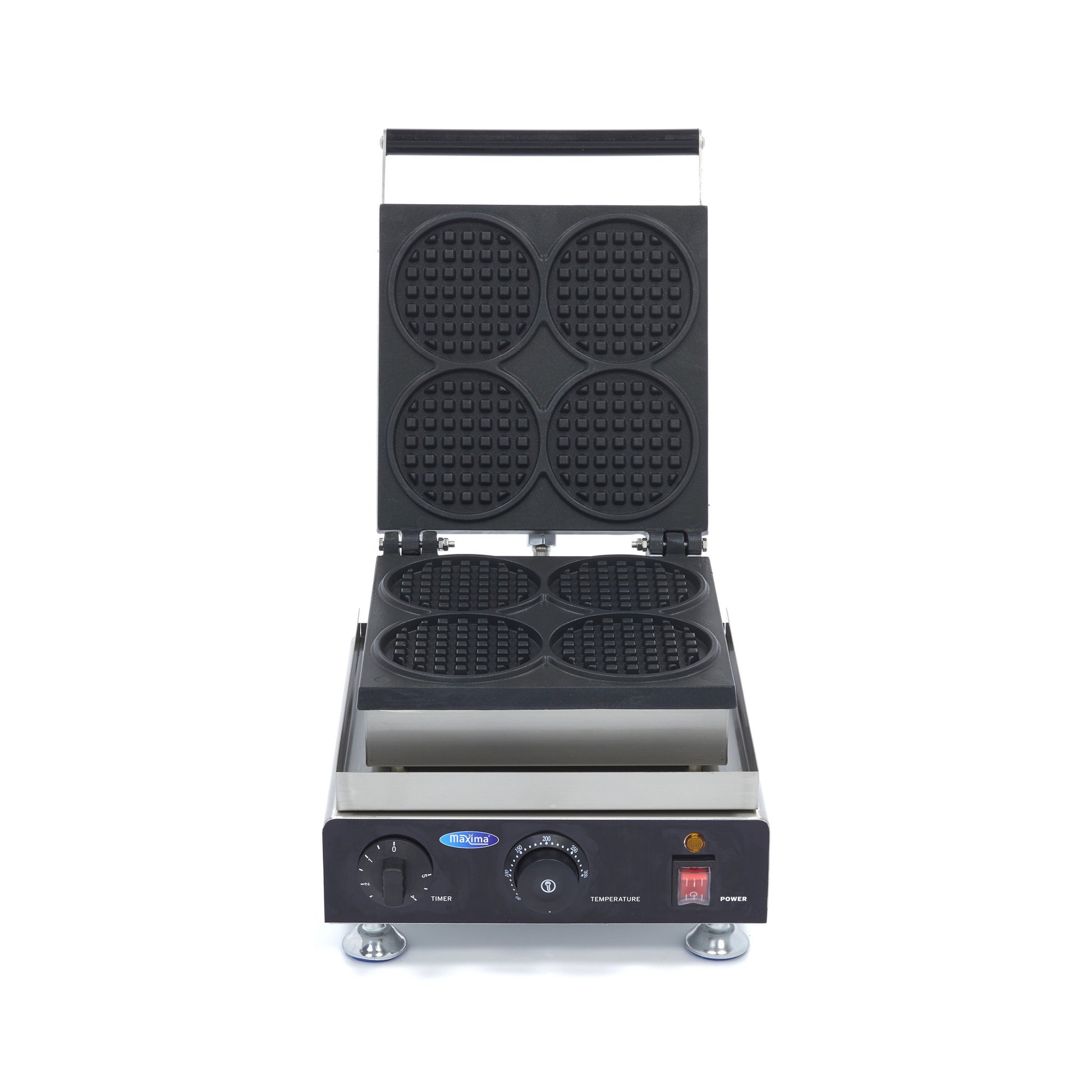 Gaufrier - 4 gaufres - Mini ronds 1750 W Maxima - vue 7 - Gaufrier pro CHR - Cuistéo