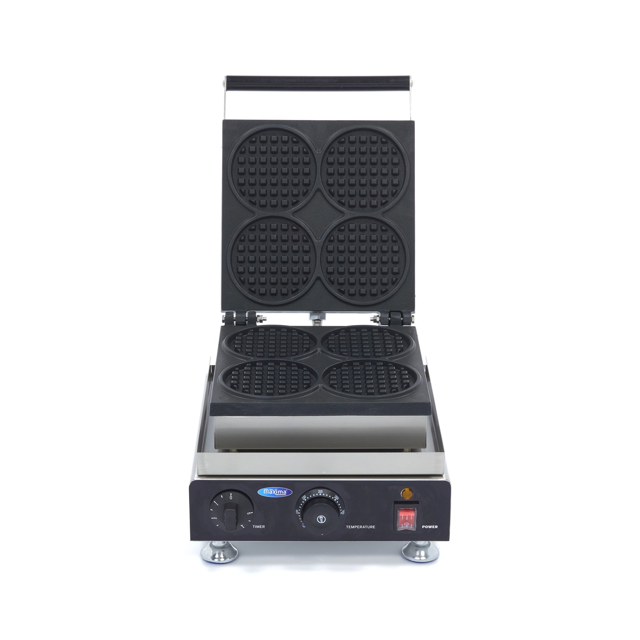 Gaufrier - 4 gaufres - Mini ronds 1750 W Maxima - vue 7 - Gaufrier pro CHR - Cuistéo