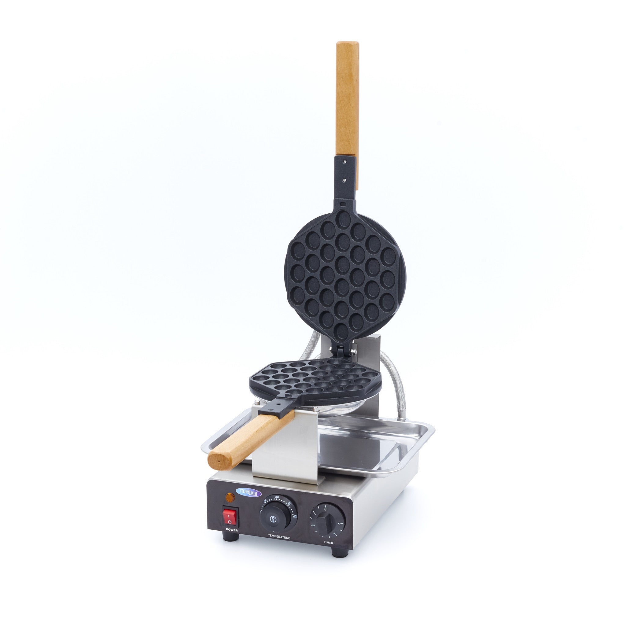Gaufrier professionnel - Gaufres à bulles - Thermostat réglable 1415 W Maxima - Gaufrier professionnel CHR - matériel cuisine pro - Cuistéo