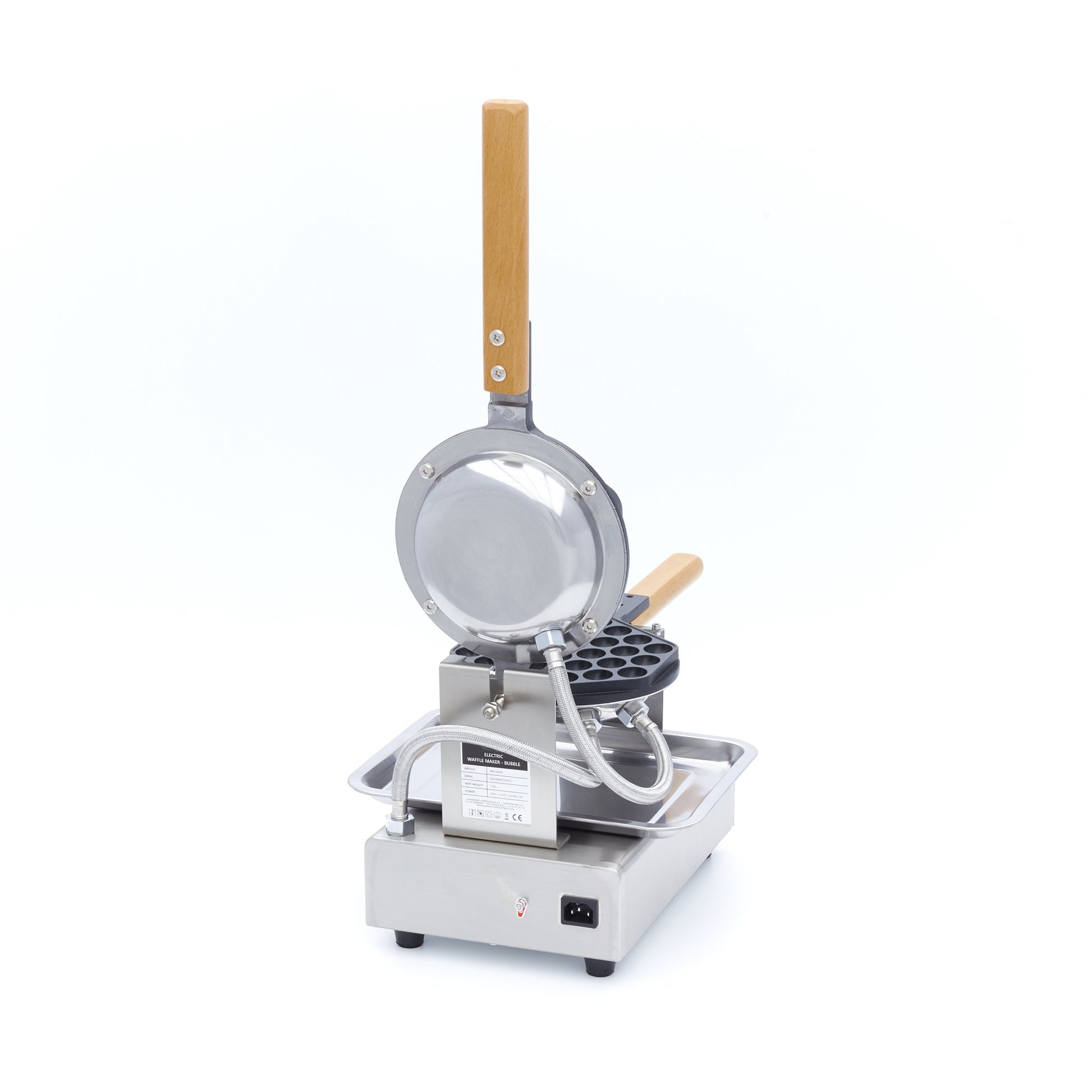 Gaufrier professionnel - Gaufres à bulles - Thermostat réglable 1415 W Maxima - vue 6 - Gaufrier pro CHR - Cuistéo