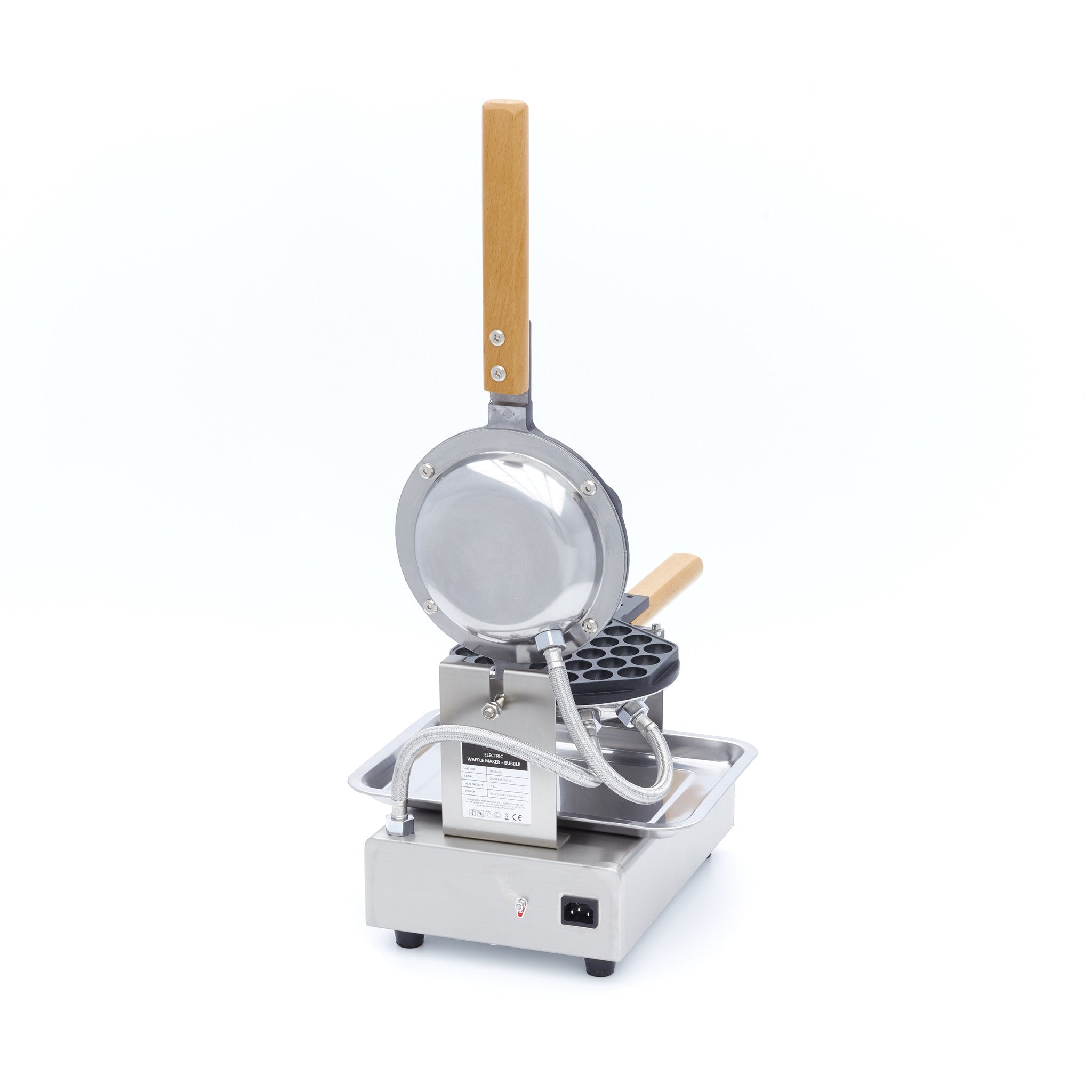 Gaufrier professionnel - Gaufres à bulles - Thermostat réglable 1415 W Maxima - vue 6 - Gaufrier pro CHR - Cuistéo