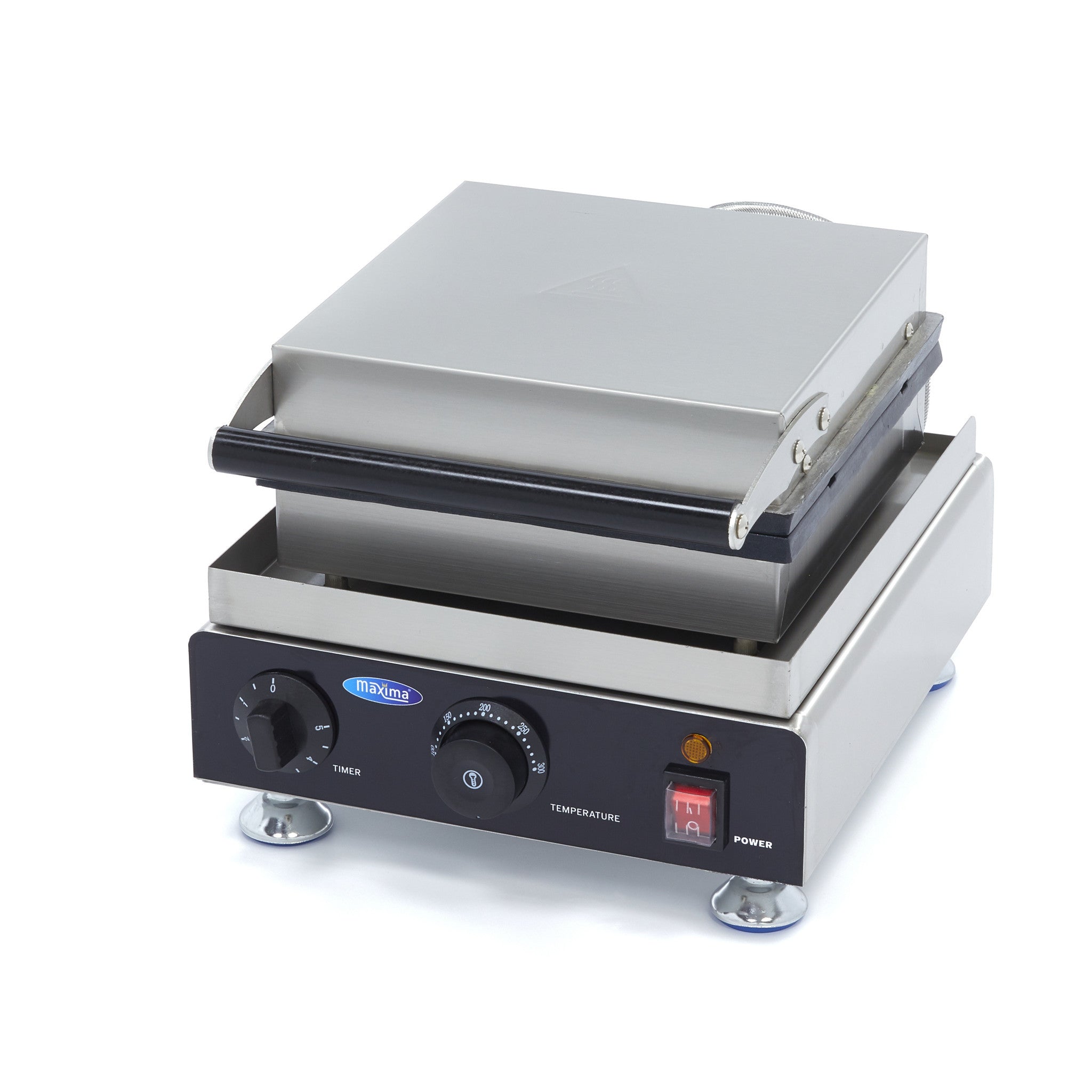 Gaufrier - 4 pièces - Coeurs sur bâtonnets 1750 W Maxima - vue 2 - Gaufrier pro CHR - Cuistéo