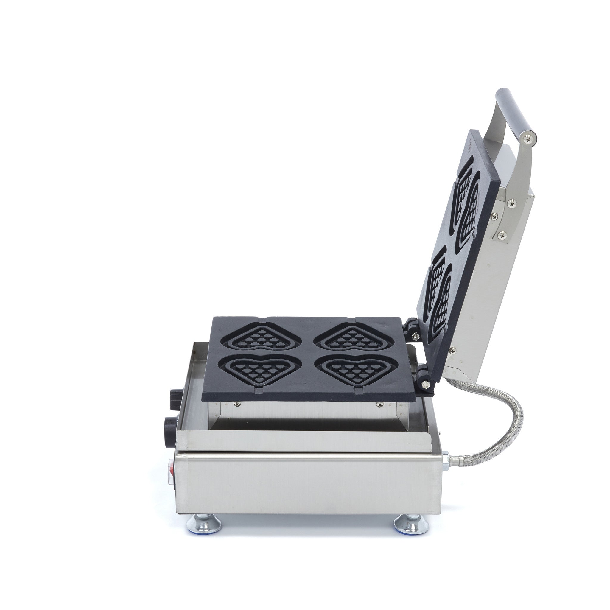 Gaufrier - 4 pièces - Coeurs sur bâtonnets 1750 W Maxima - vue 6 - Gaufrier pro CHR - Cuistéo