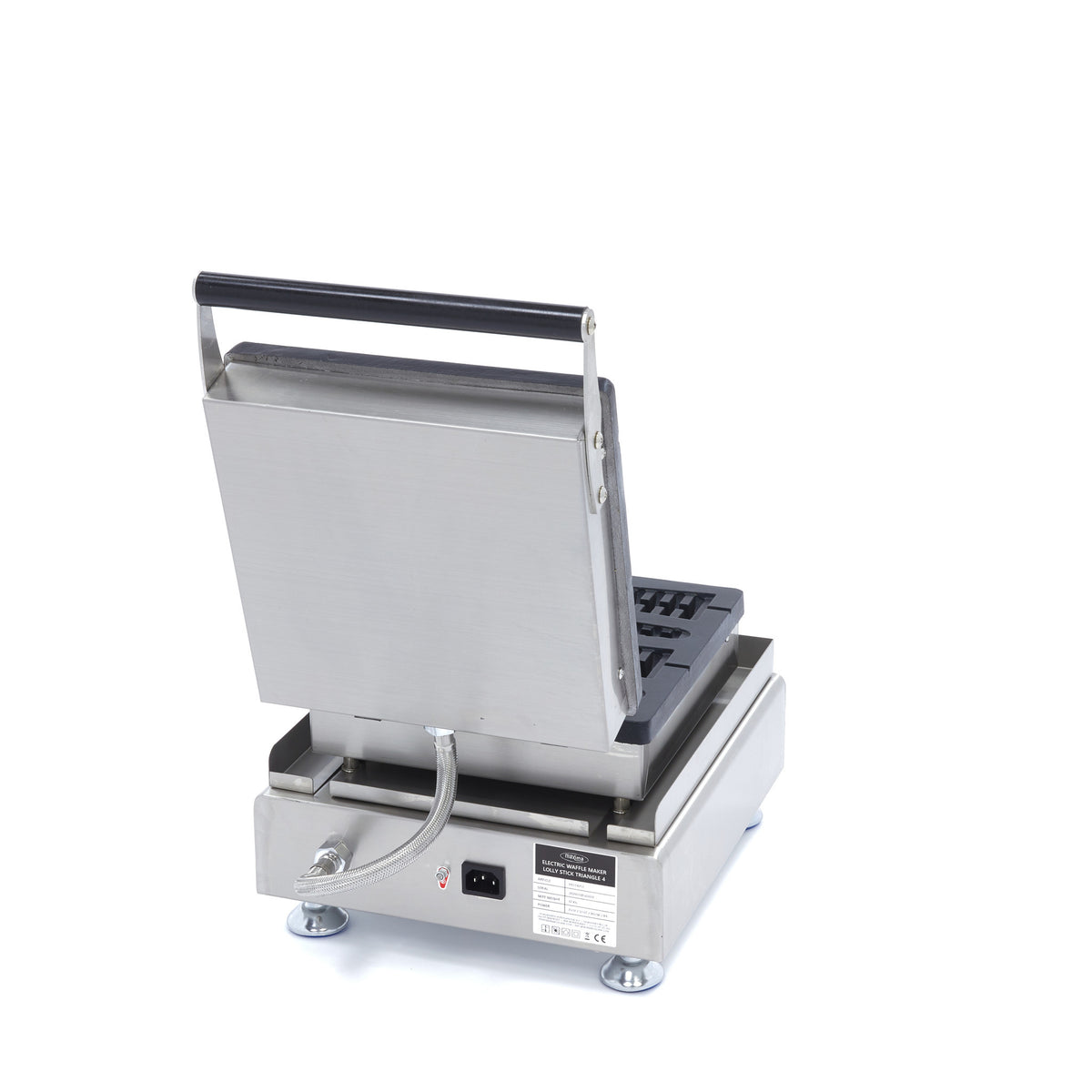 Gaufrier - 4 sucettes - sur bâtonnets 1750 W Maxima - vue 5 - Gaufrier pro CHR - Cuistéo