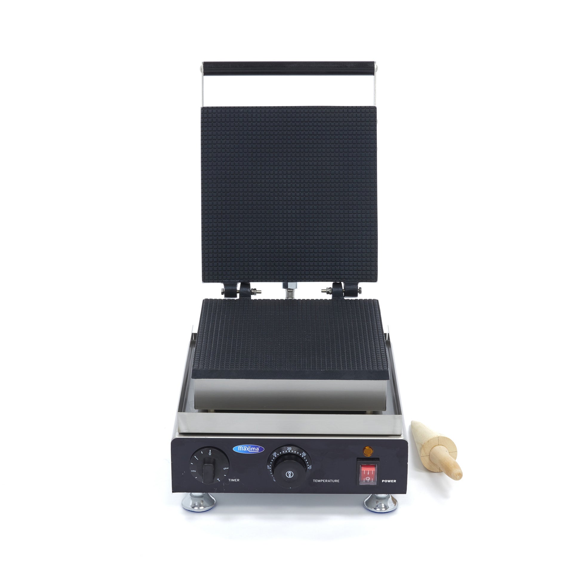 Gaufrier professionnel - Gaufres au sirop - Thermostat réglable 1750 W Maxima - vue 7 - Gaufrier pro CHR - Cuistéo