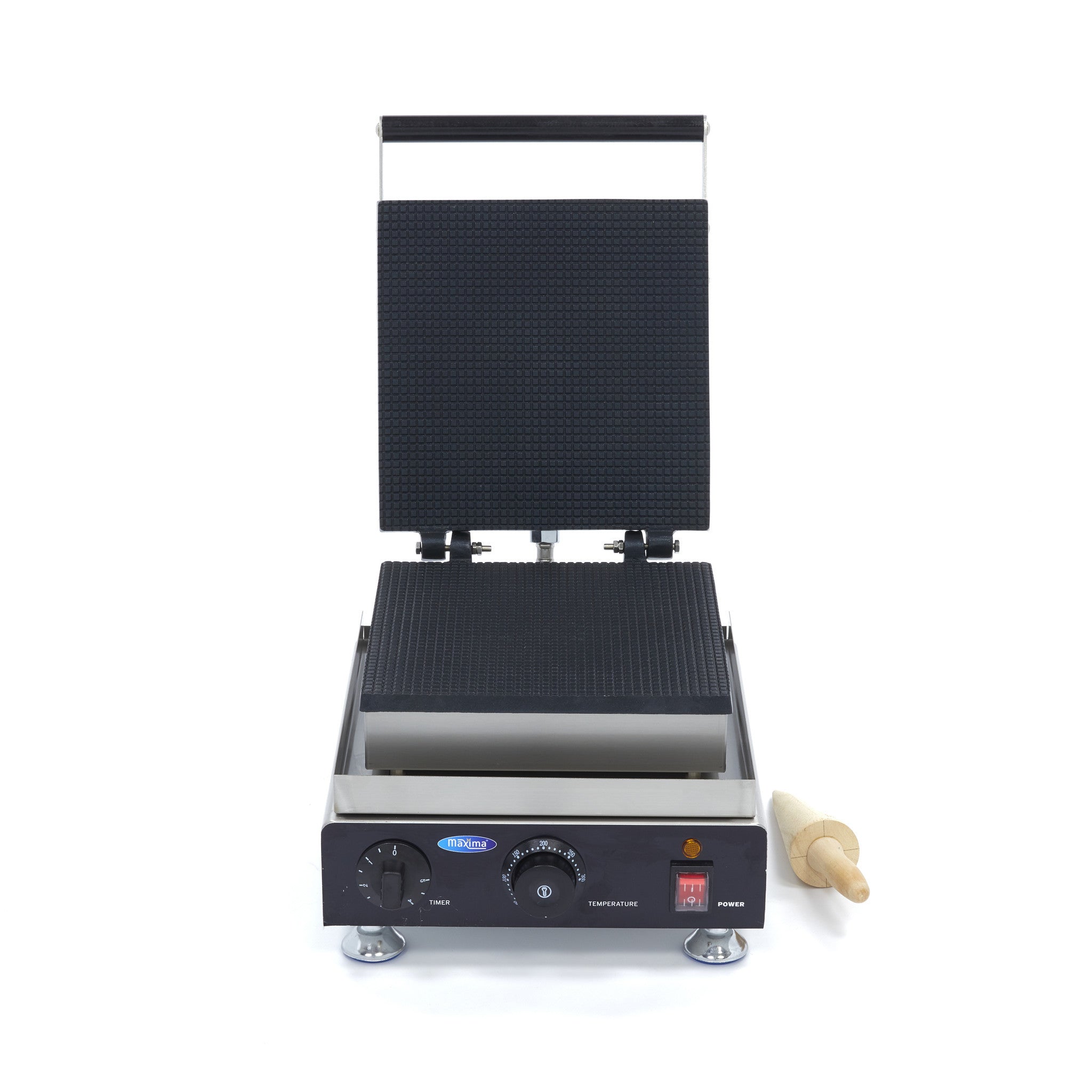 Gaufrier professionnel - Gaufres au sirop - Thermostat réglable 1750 W Maxima - vue 7 - Gaufrier pro CHR - Cuistéo